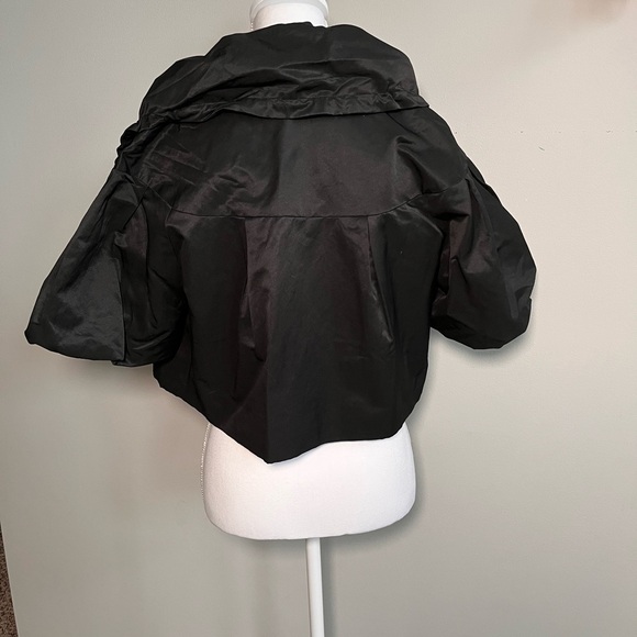 Elle Women's Black Bomber Jacket - Picture 7 of 7